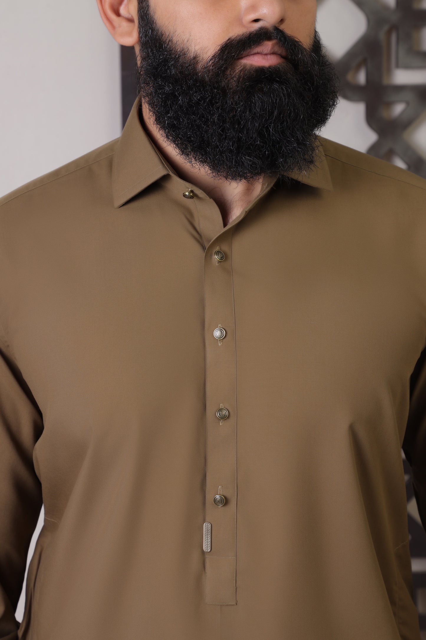 FAKHR-E-ZAREEN ( OLIVE GREEN )