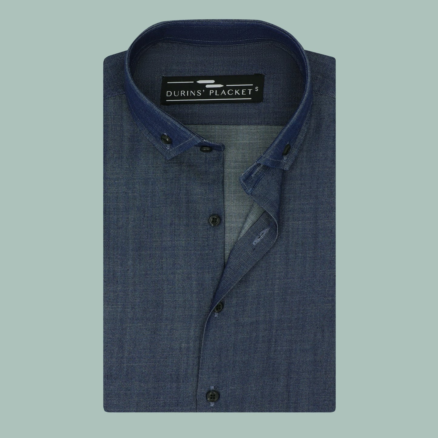 DENIM BLUE SHIRT - Durins Placket