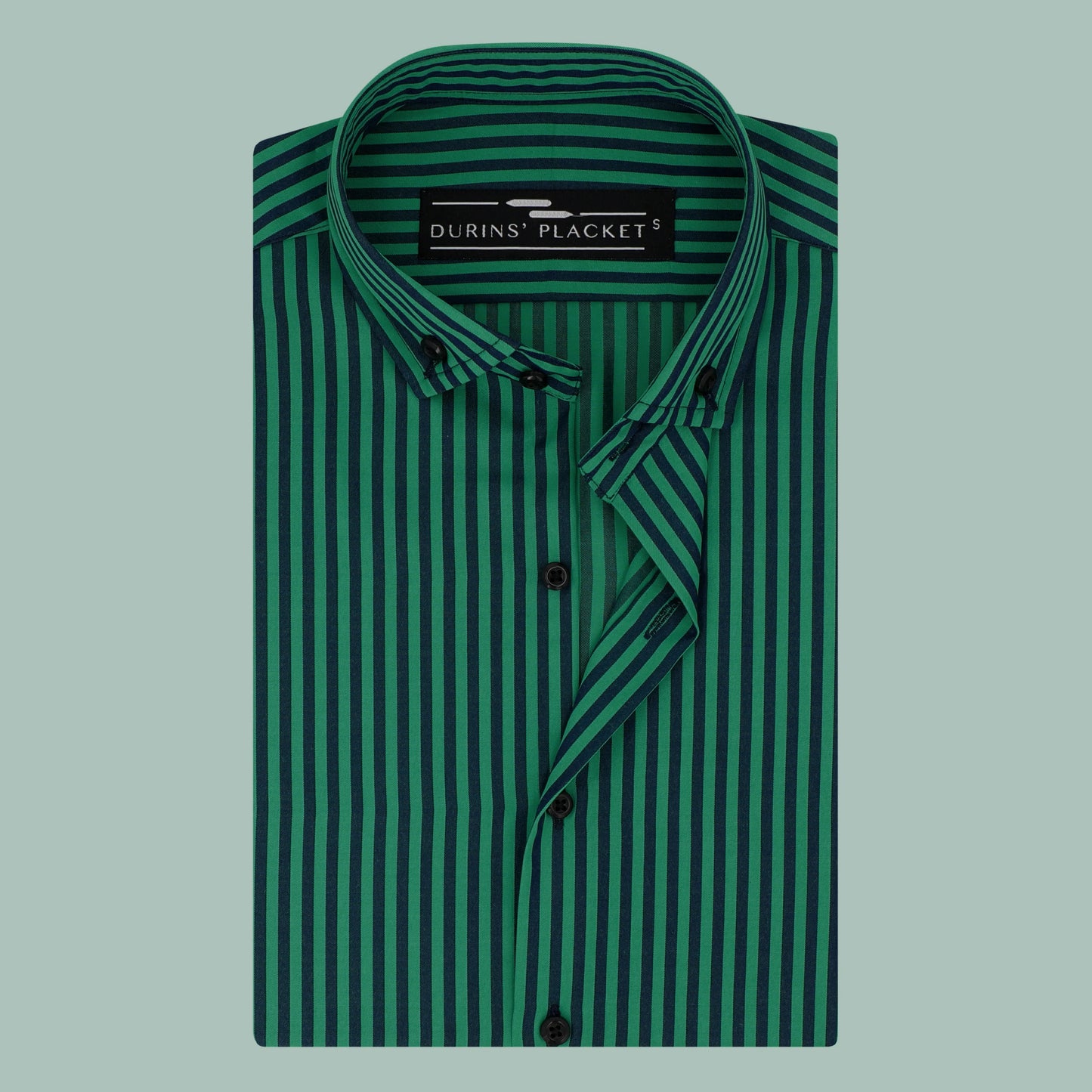 PINE GREEN STRIPES - Durins Placket