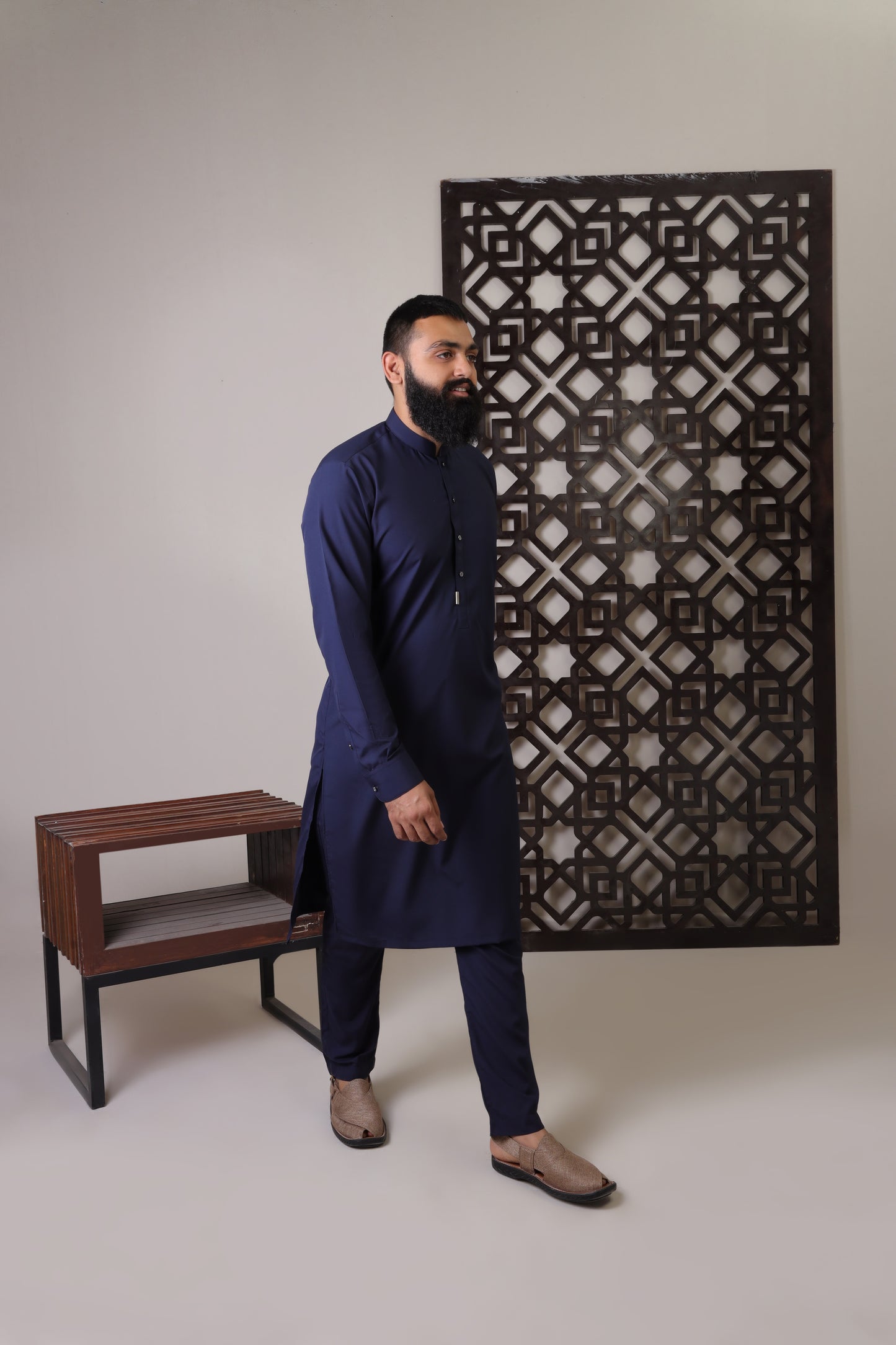 SAAYE-E-KOHSAAR ( MIDNIGHT BLUE )