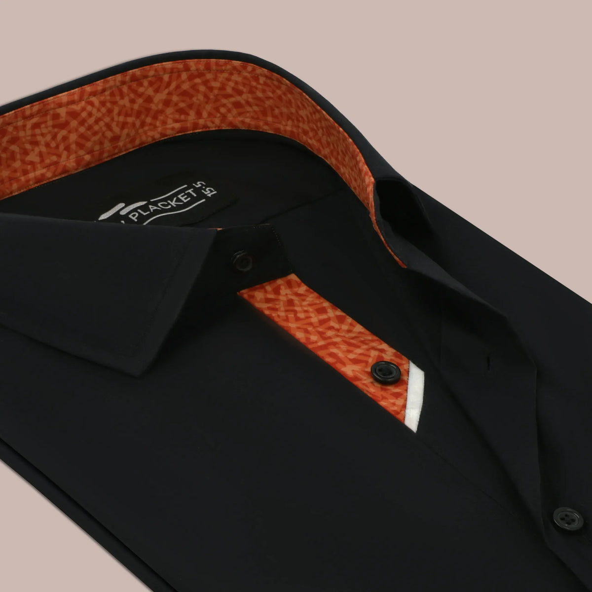 FIERCE BLACK SHIRT - Durins Placket