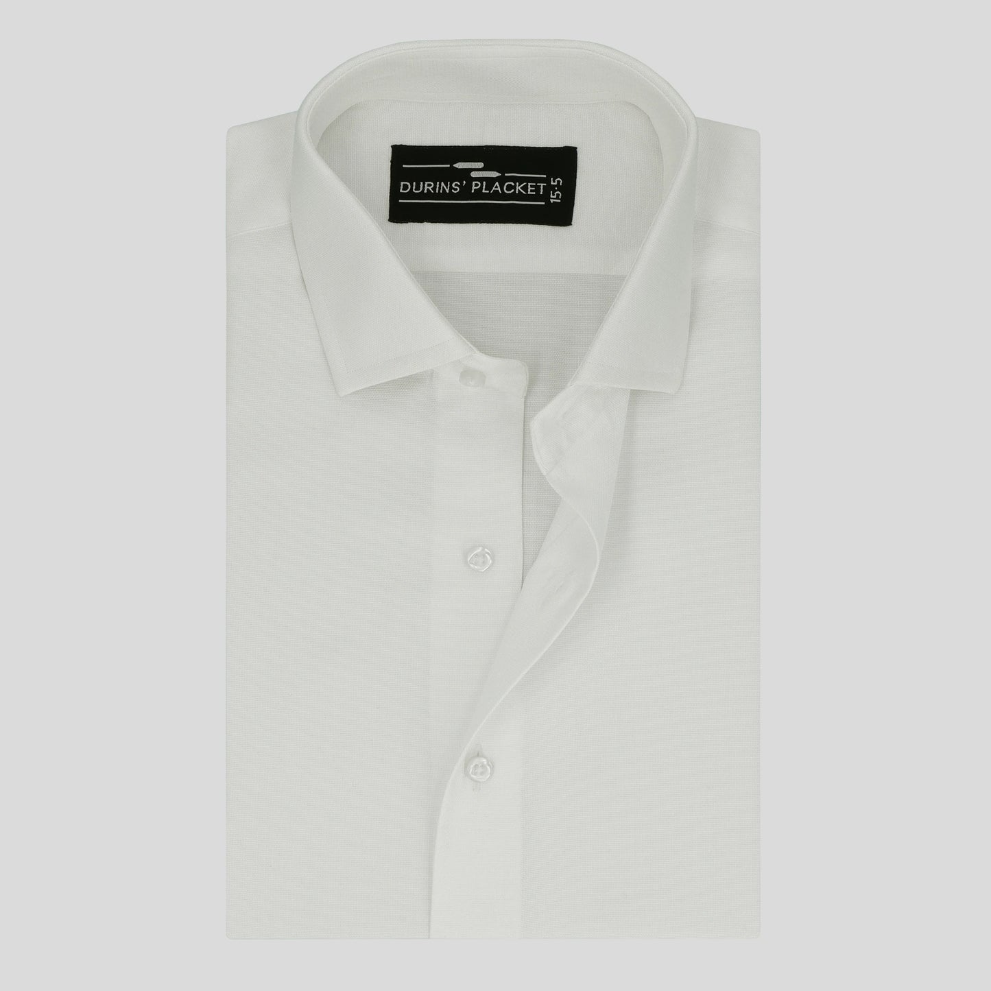 PEARL WHITE SHIRT - Durins Placket
