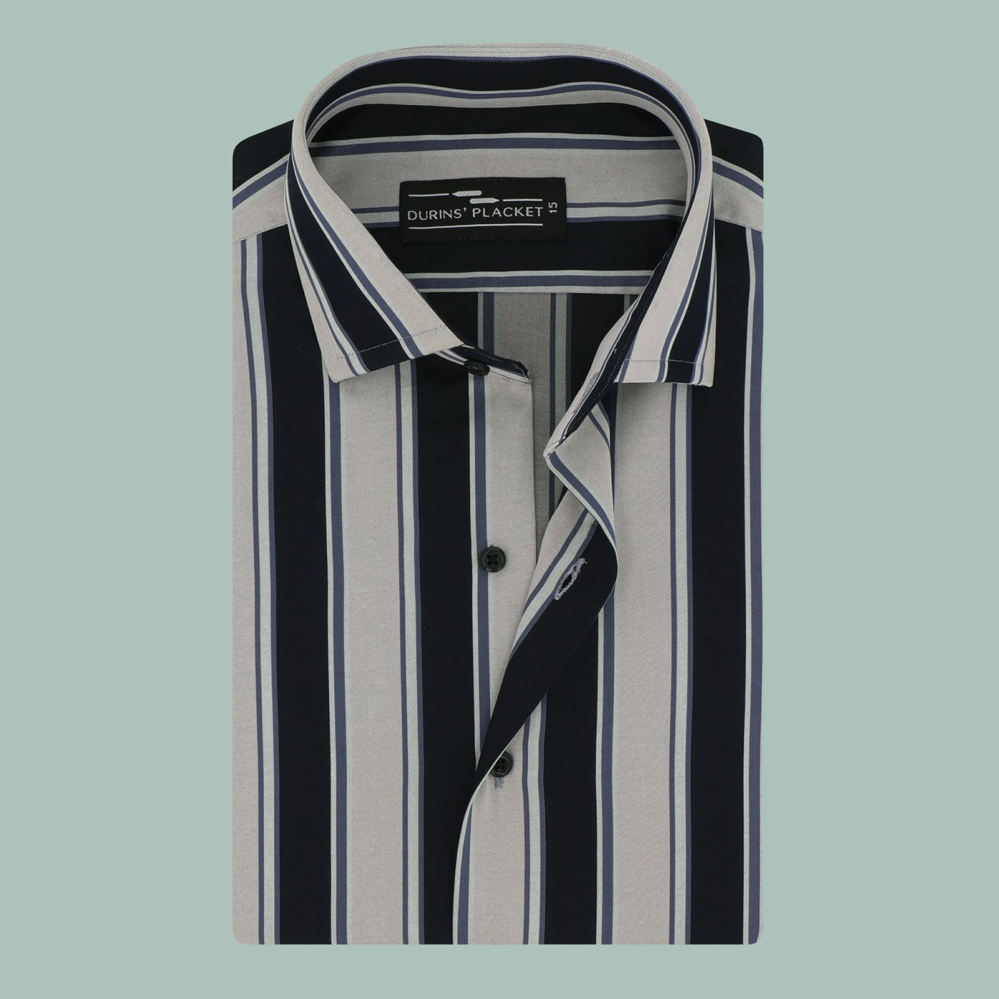 ROYALE BLACK STRIPES - Durins Placket