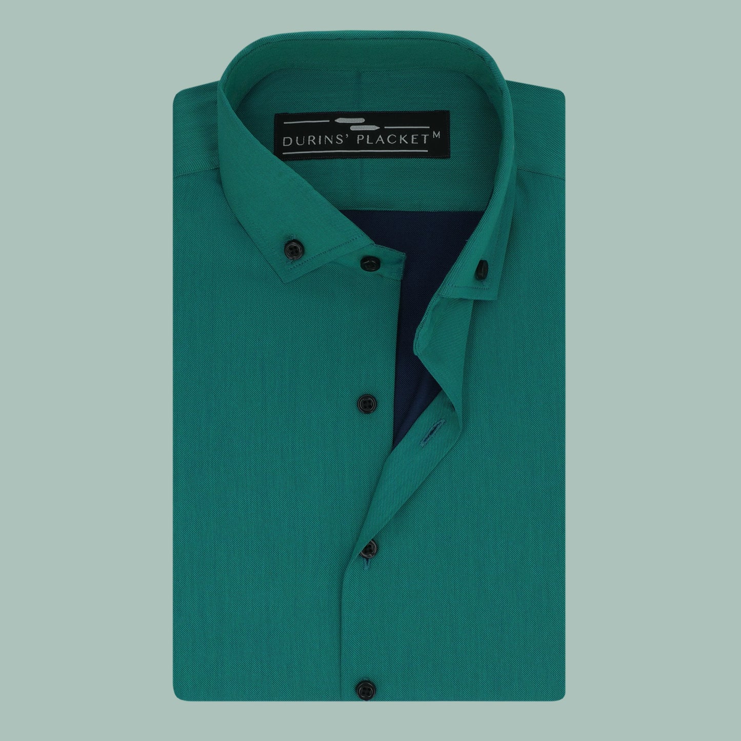 FOXTON BRIGHT GREEN SHIRT - Durins Placket