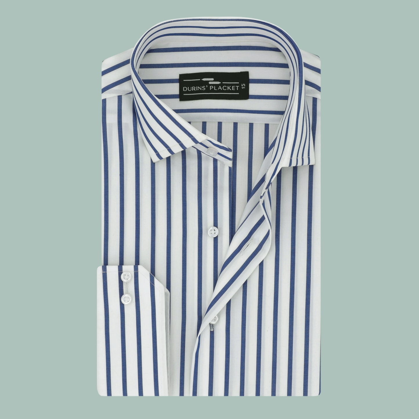 BOLD BLUE STRIPES - Durins Placket