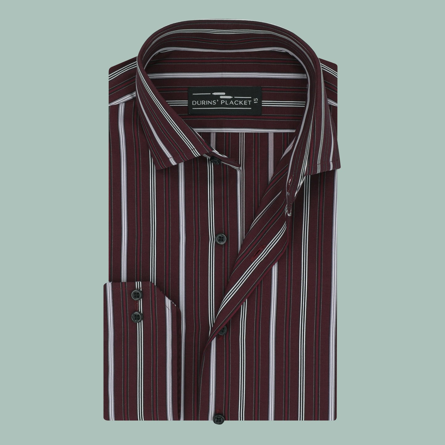 GARNET RED STRIPES - Durins Placket