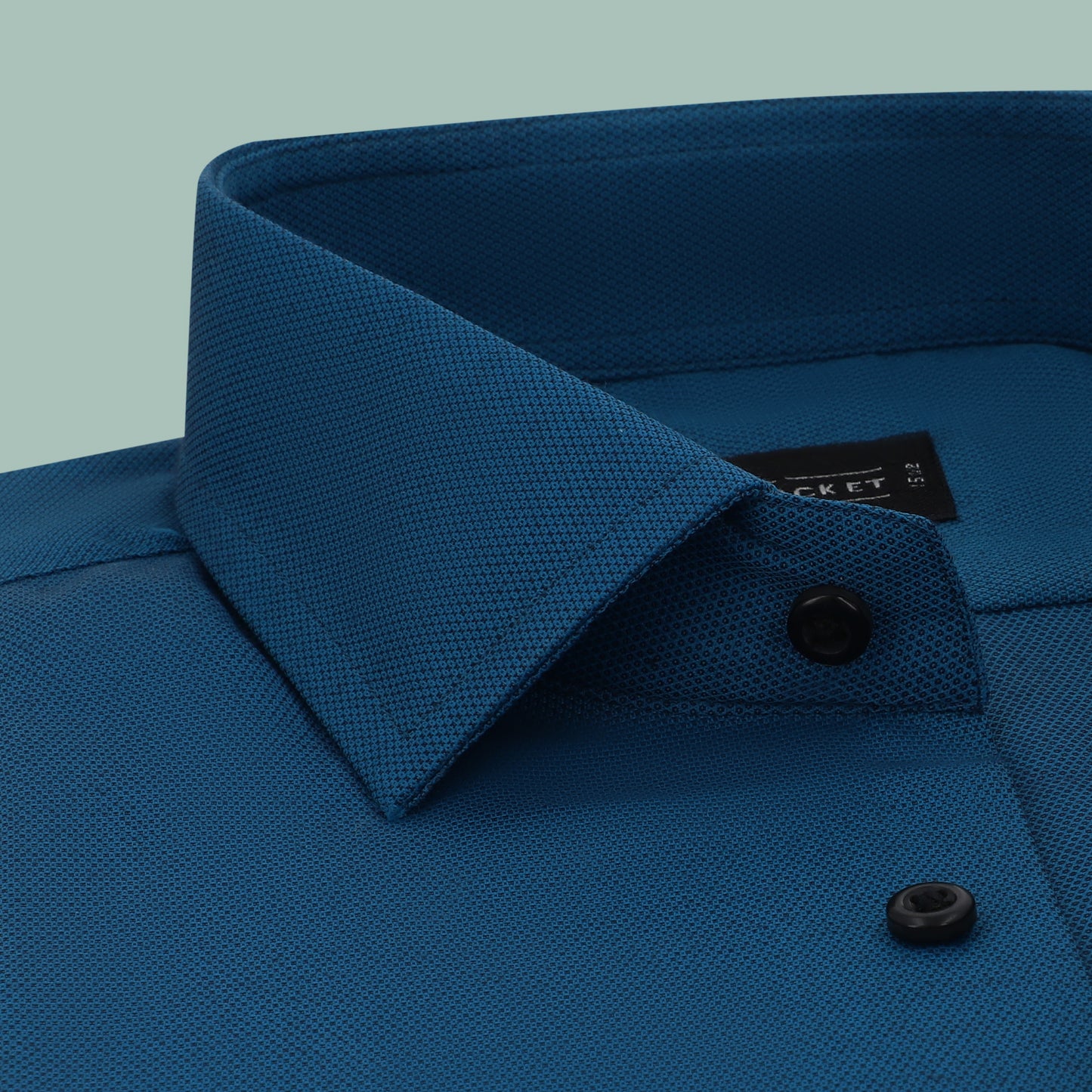 OXFORD TEAL BLUE SHIRT