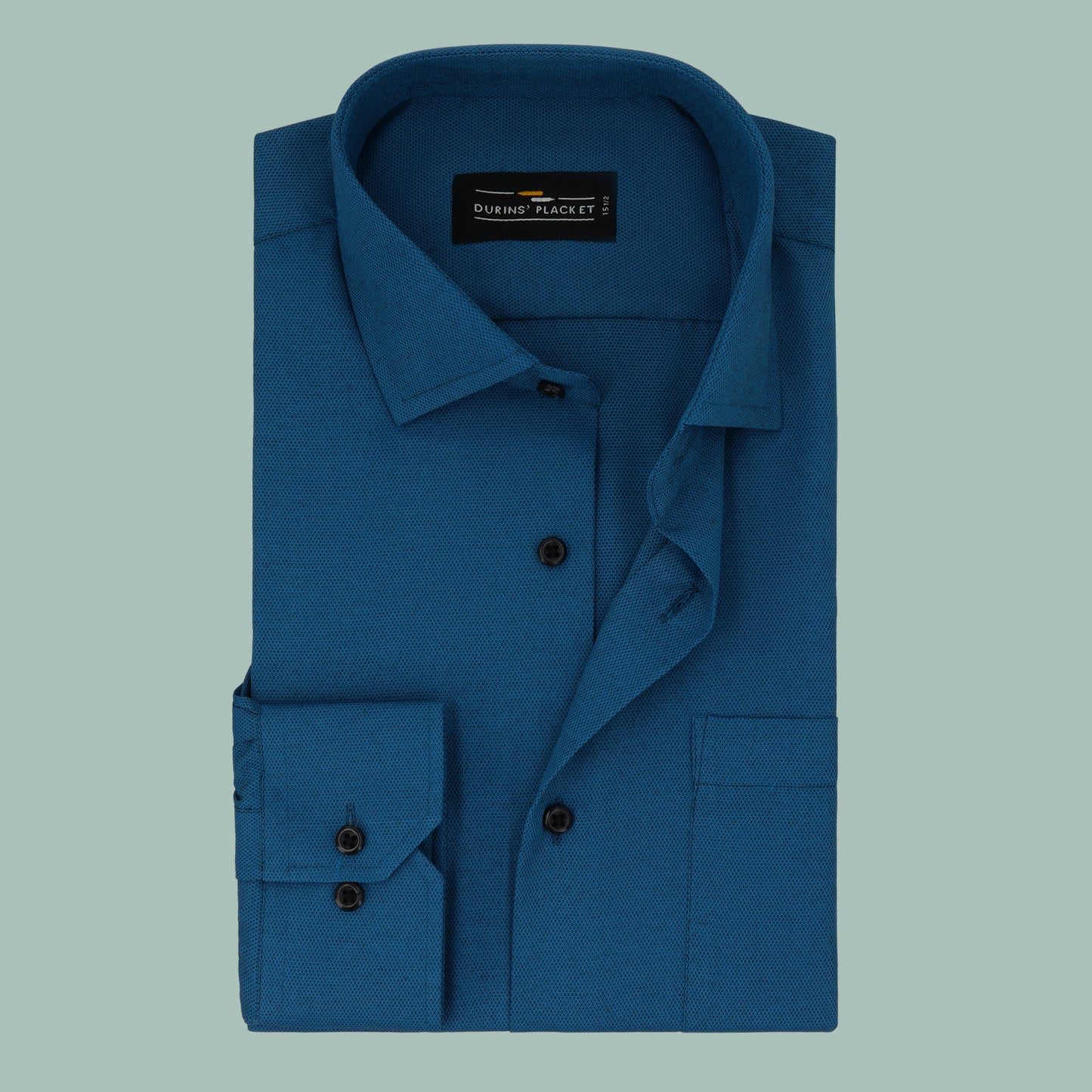 OXFORD TEAL BLUE SHIRT