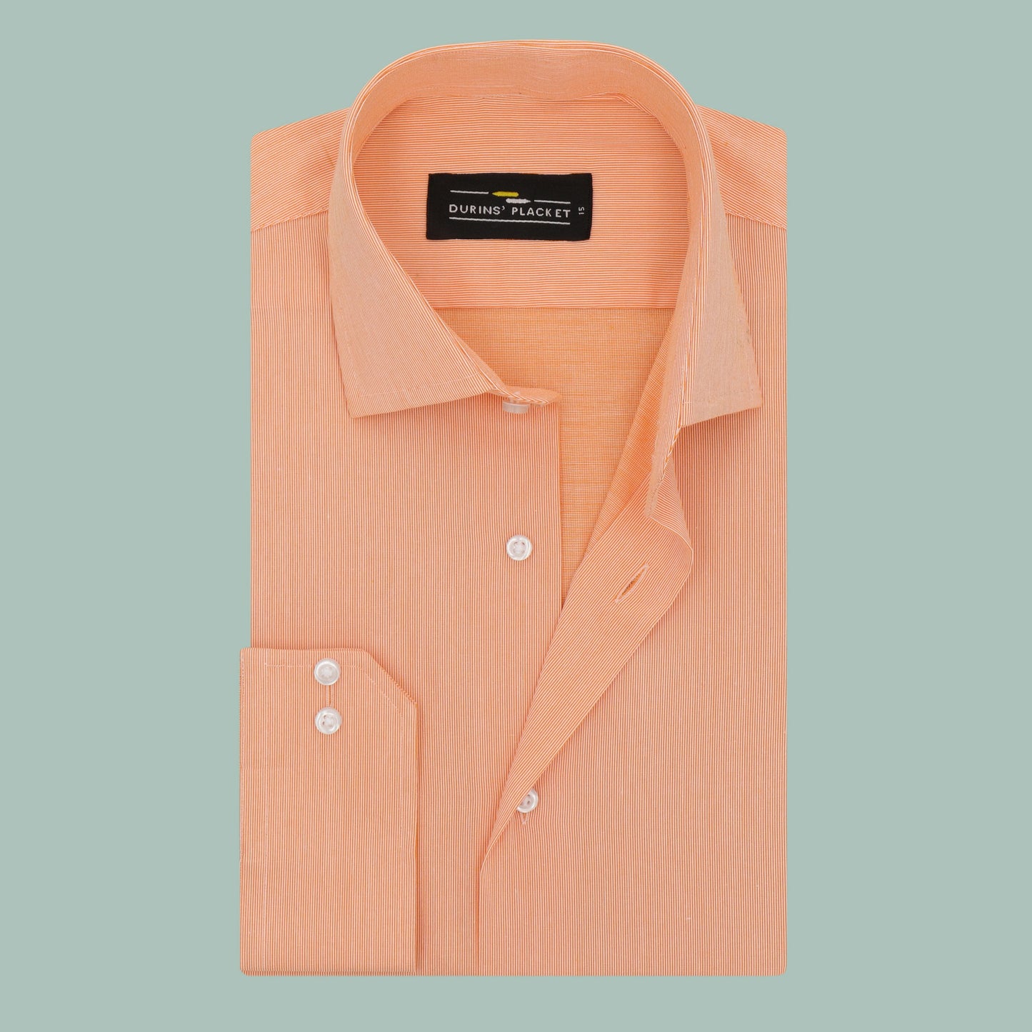 AEROSPACE ORANGE SHIRT - Durins Placket