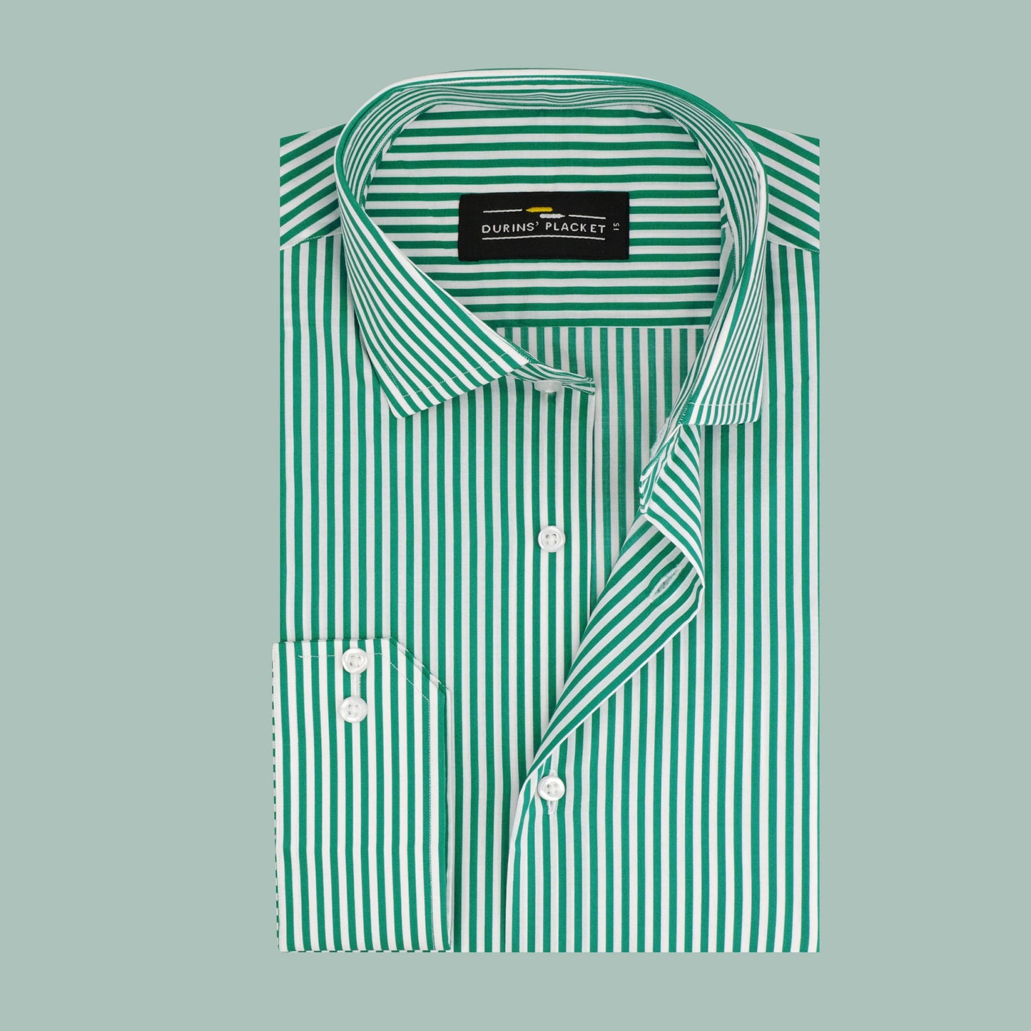 PINE GREEN STRIPES - Durins Placket