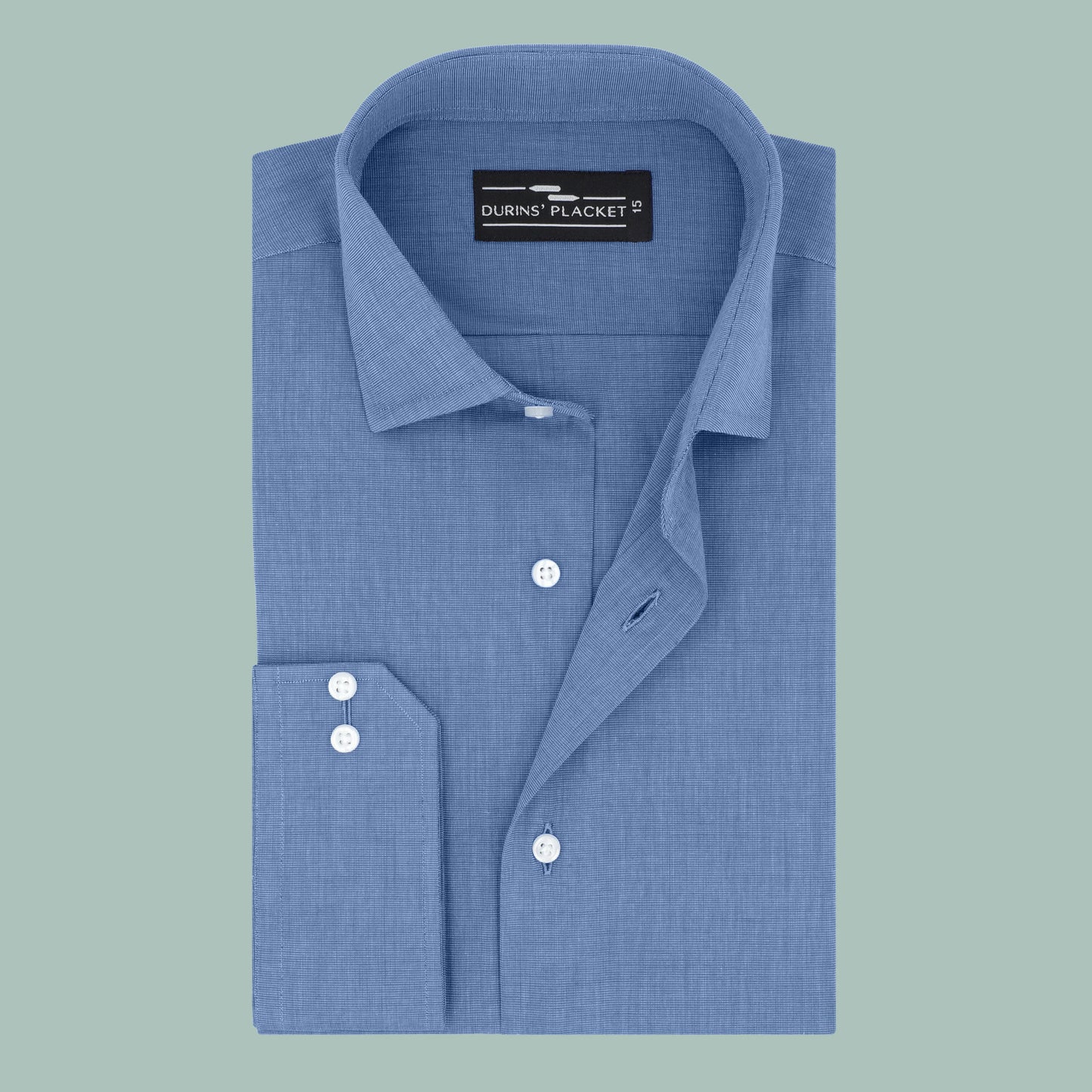 DENTON BLUE SHIRT - Durins Placket