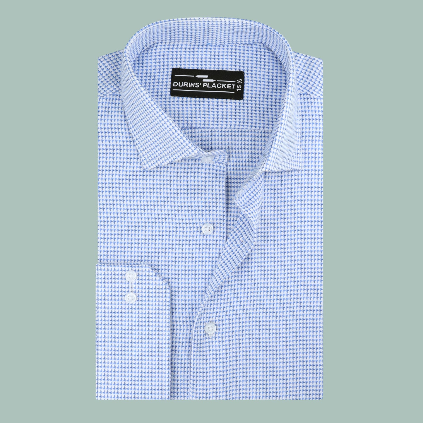 AEROSPACE BLUE SHIRT - Durins Placket