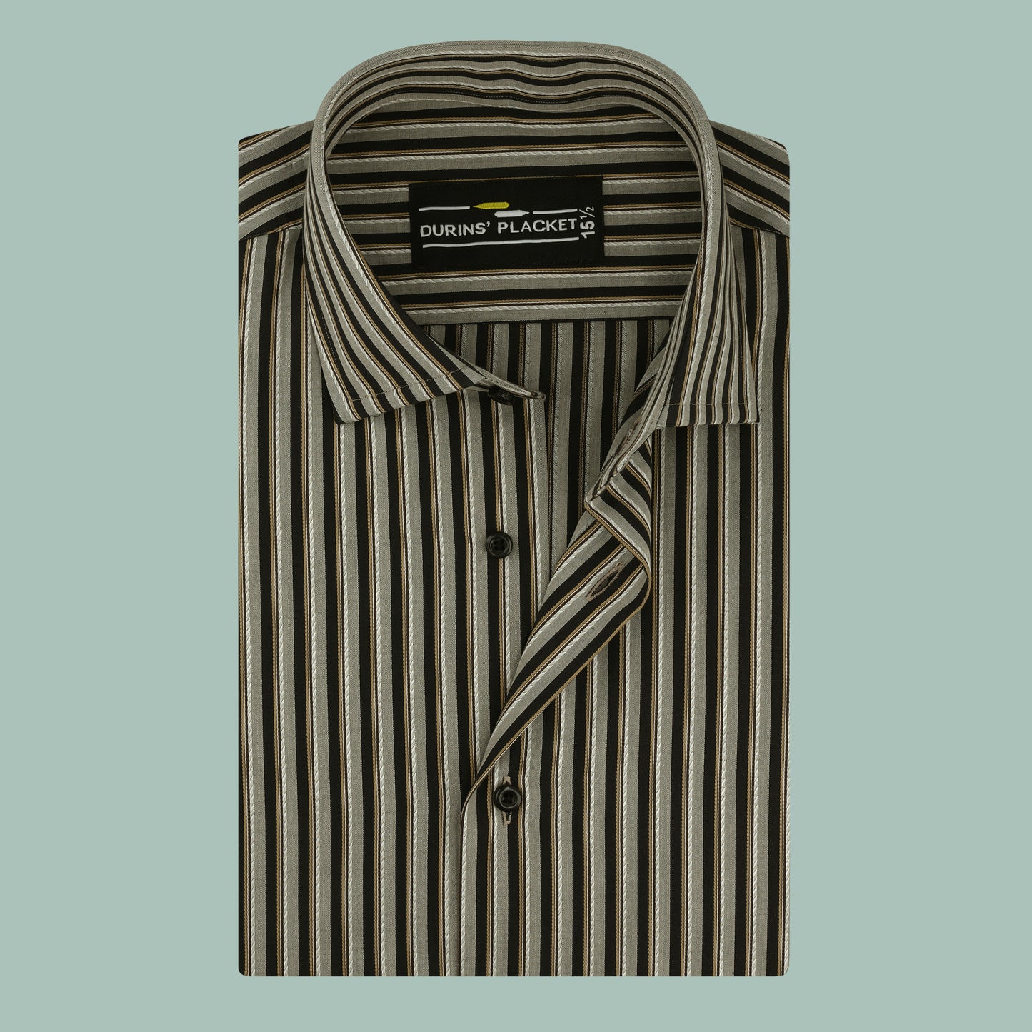 WALTON BLACK STRIPES SHIRT