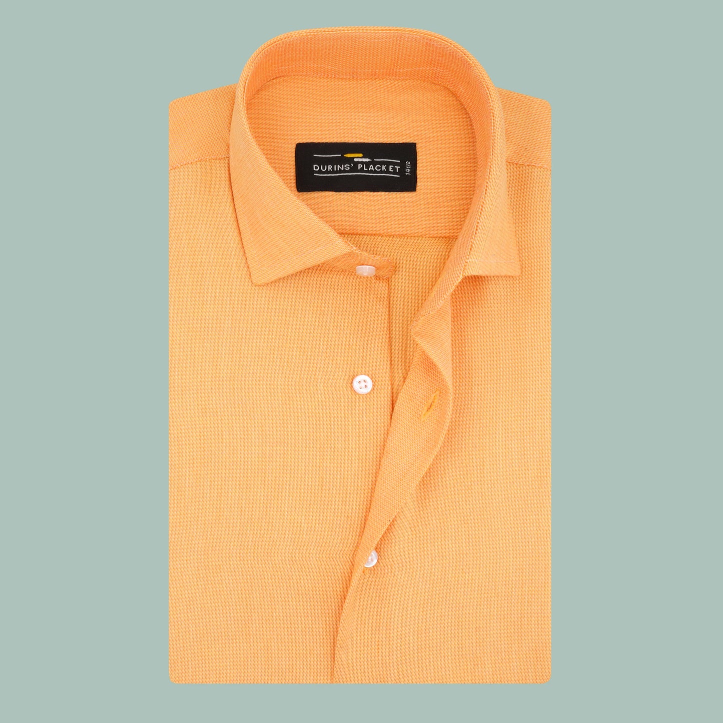 WESTERDALE ORANGE SHIRT - Durins Placket