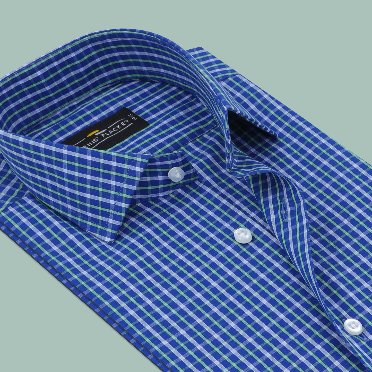 MESH BLUE CHECKS