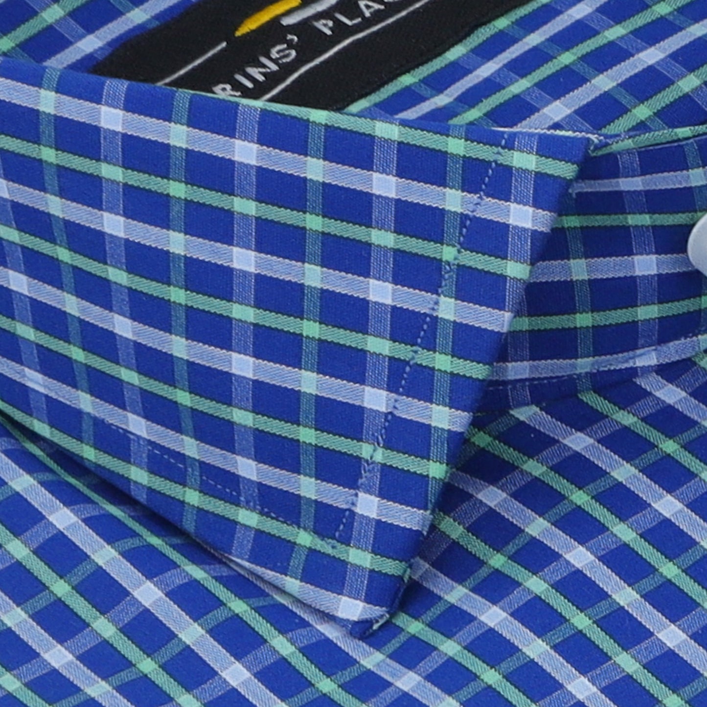 MESH BLUE CHECKS