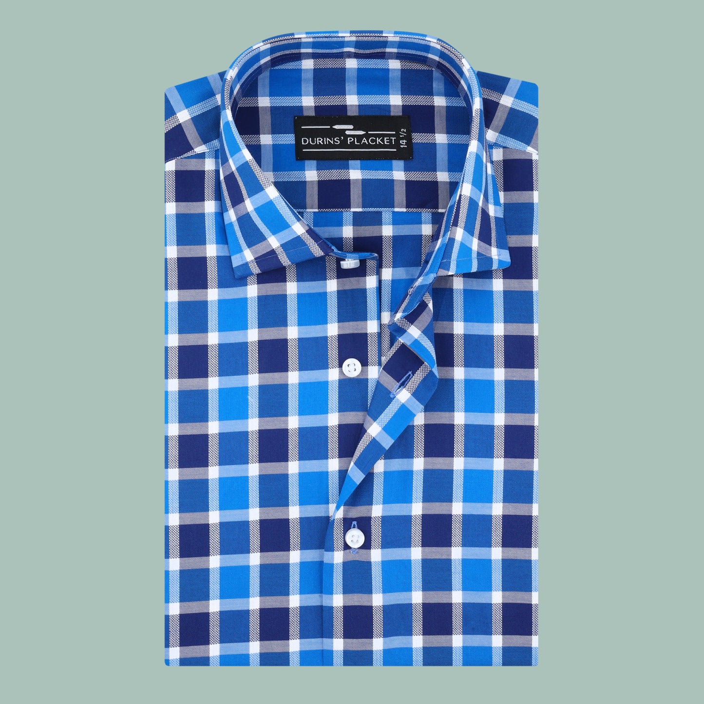 TITAN AZURE BLUE CHECKS