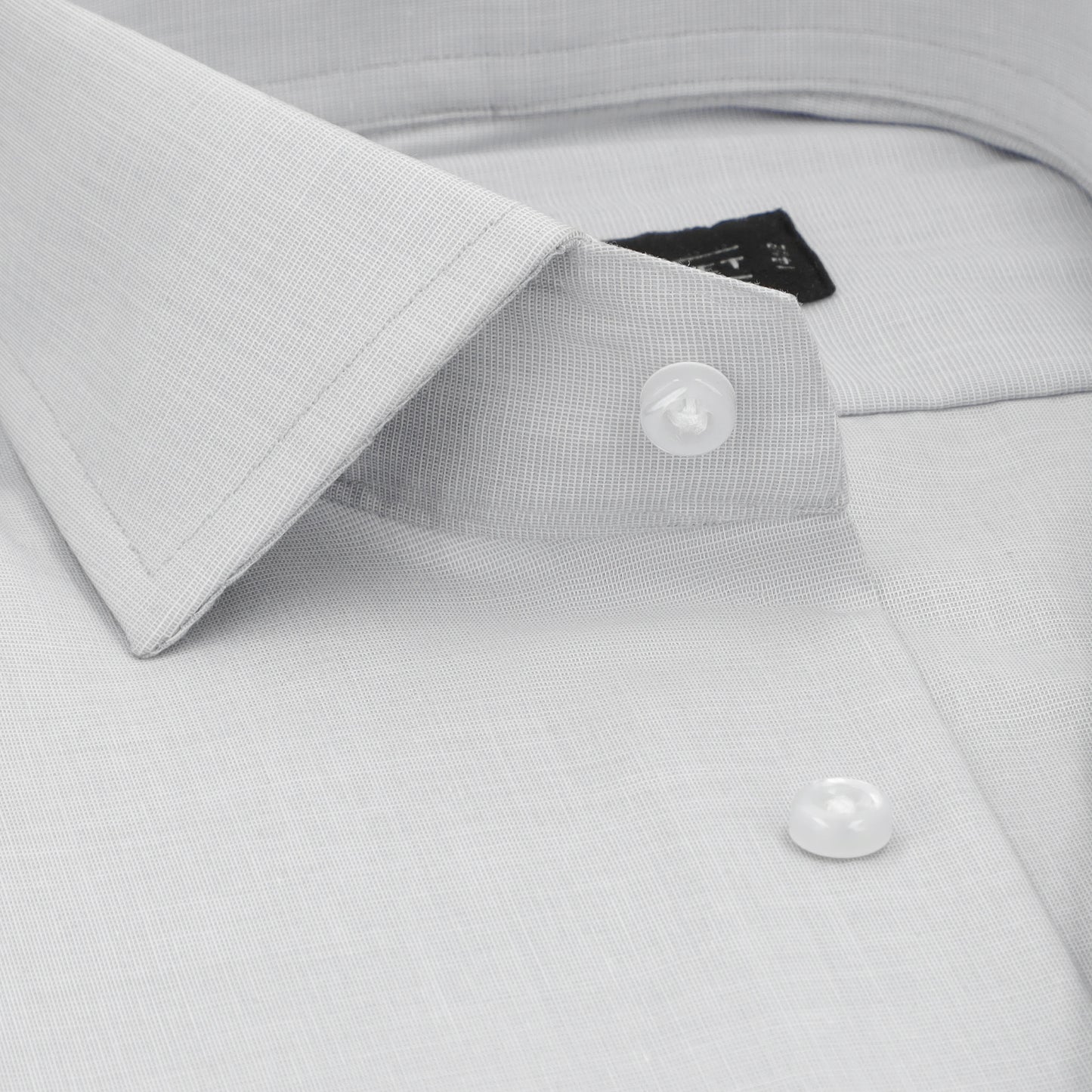 IVORY SLIGHT GREY SHIRT - Durins Placket