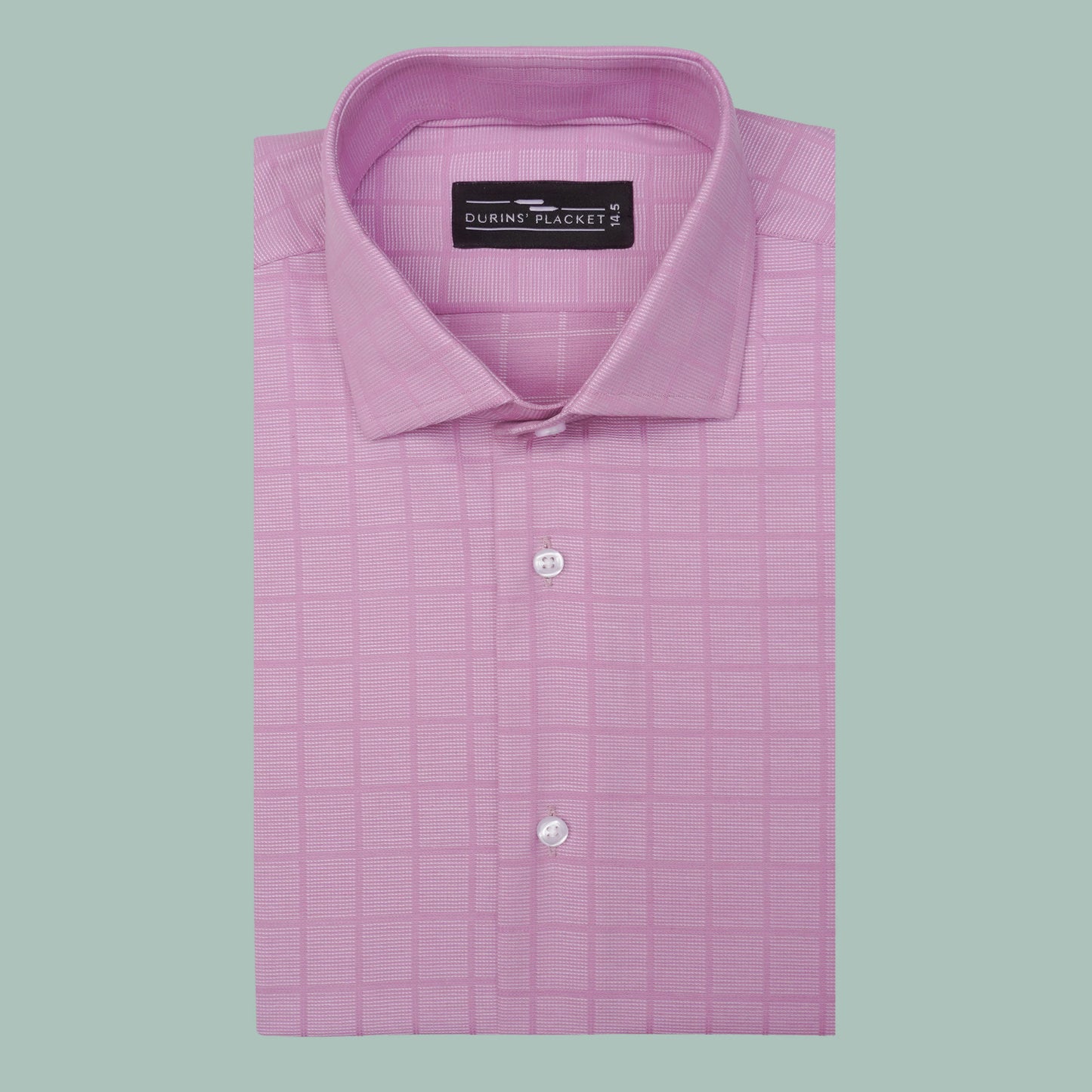 EDEN PINK CHECKS - Durins Placket