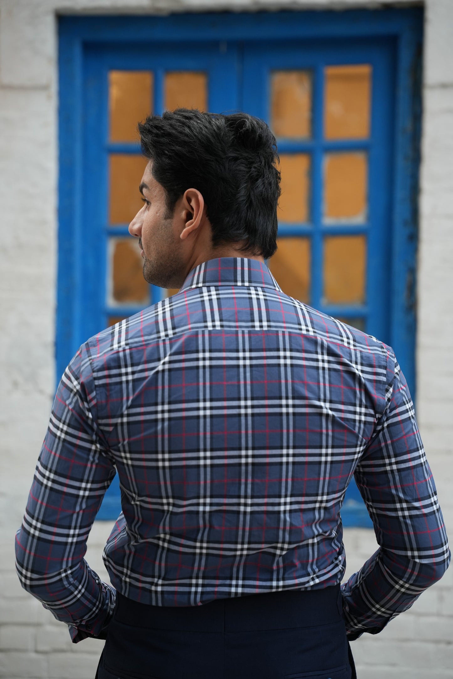 BROOKS ROYALE BLUE CHECKS