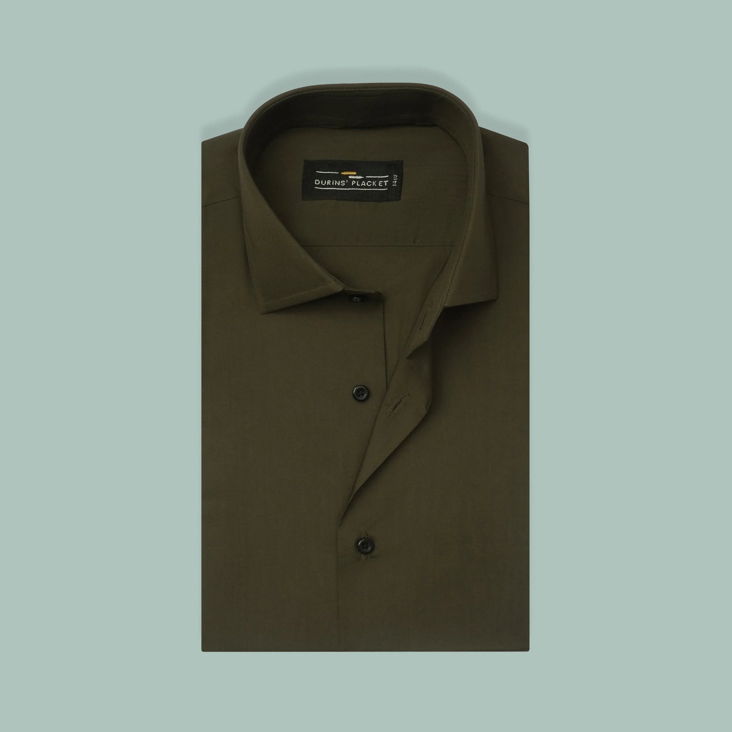 MILITARY GREEN SHIRT - Durins Placket