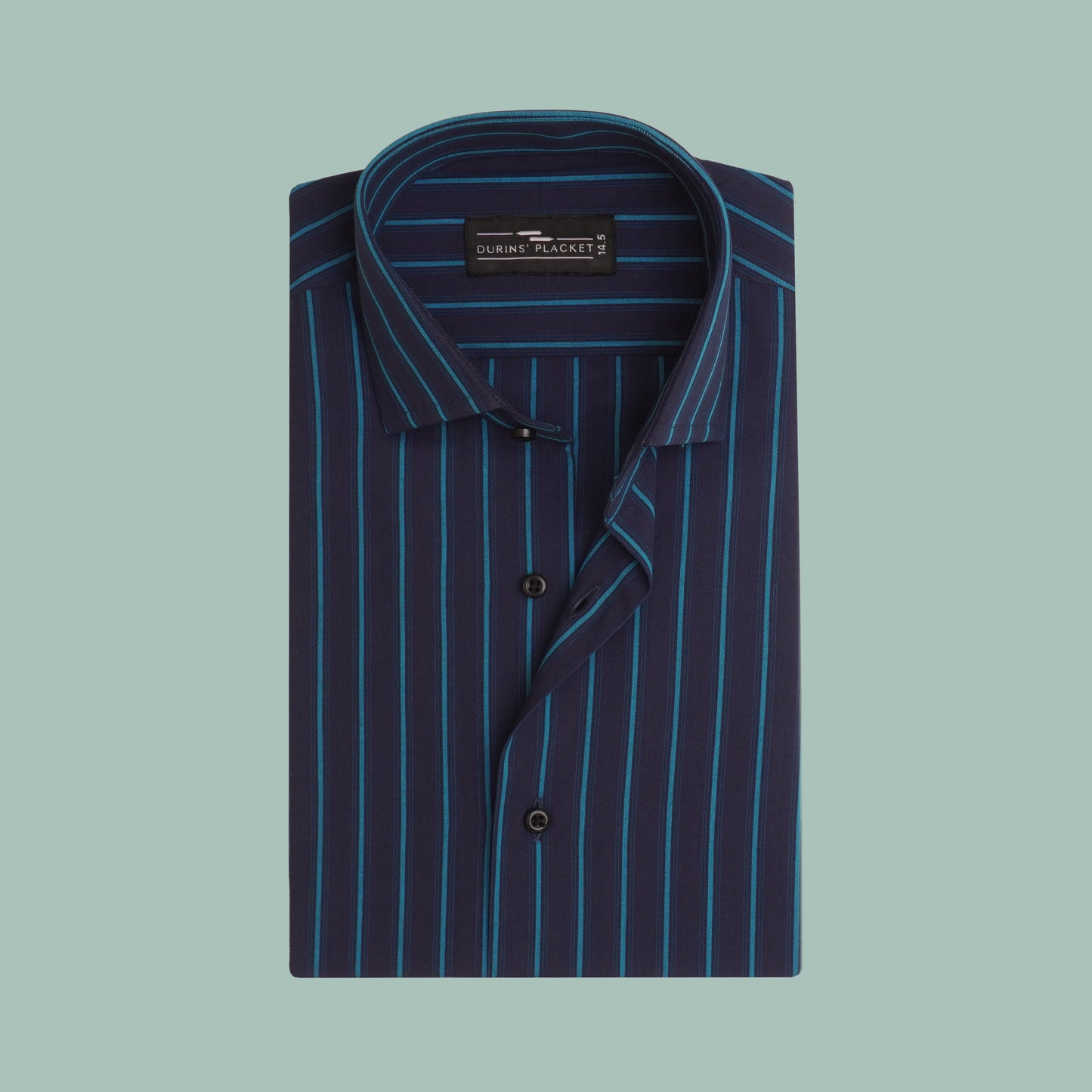 OCEAN TEAL STRIPES SHIRT