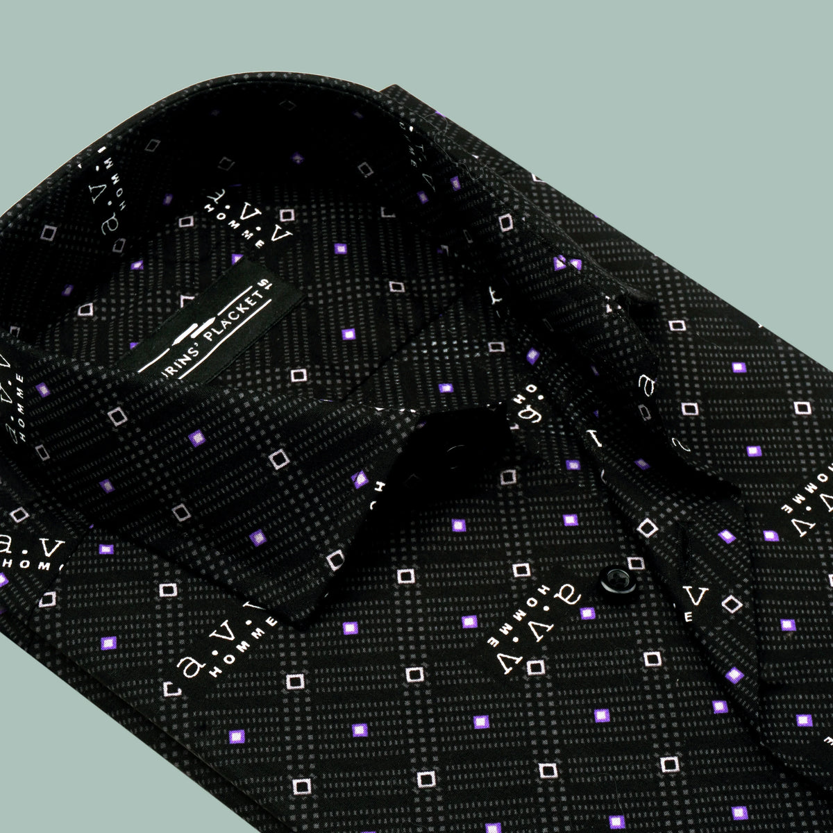 ALPHA AVV PRINTED SHIRT - Durins Placket