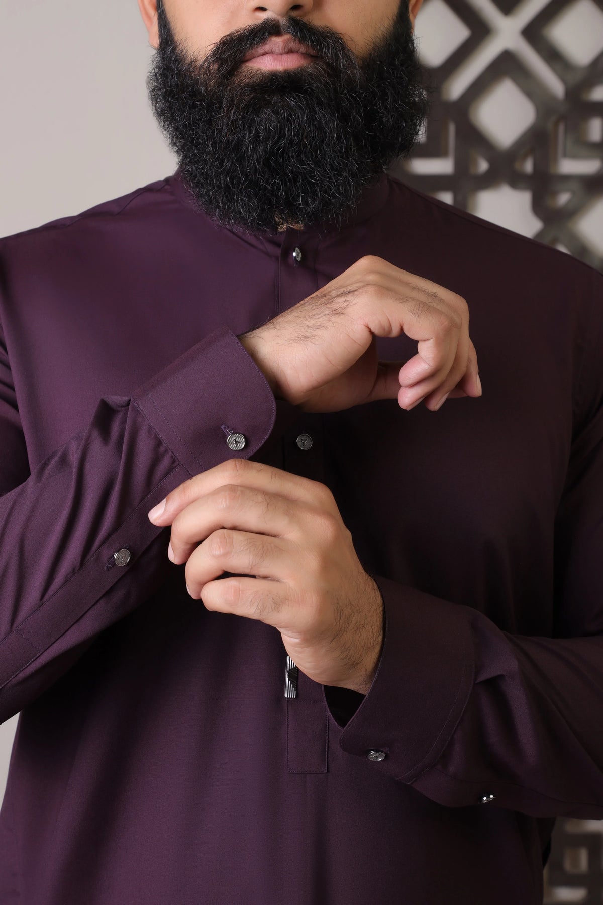 BANAFSH-E-TAAB ( MAUVE PURPLE ) - Durins Placket