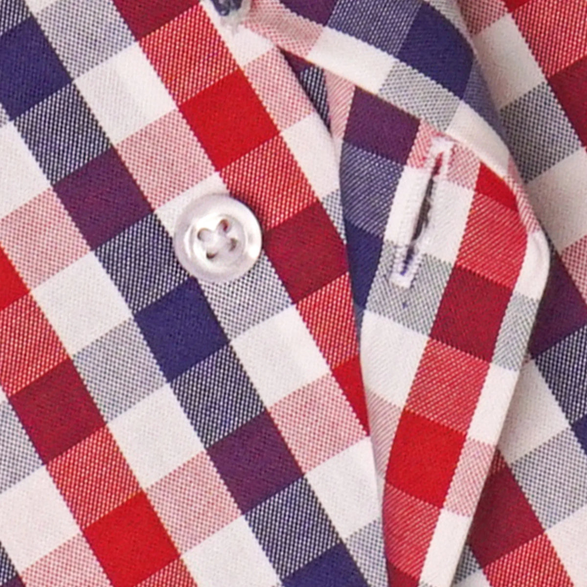 MADRID BLUE CHECKS - Durins Placket