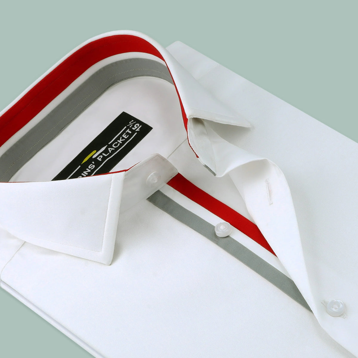 SCARLET WHITE LINER - Durins Placket
