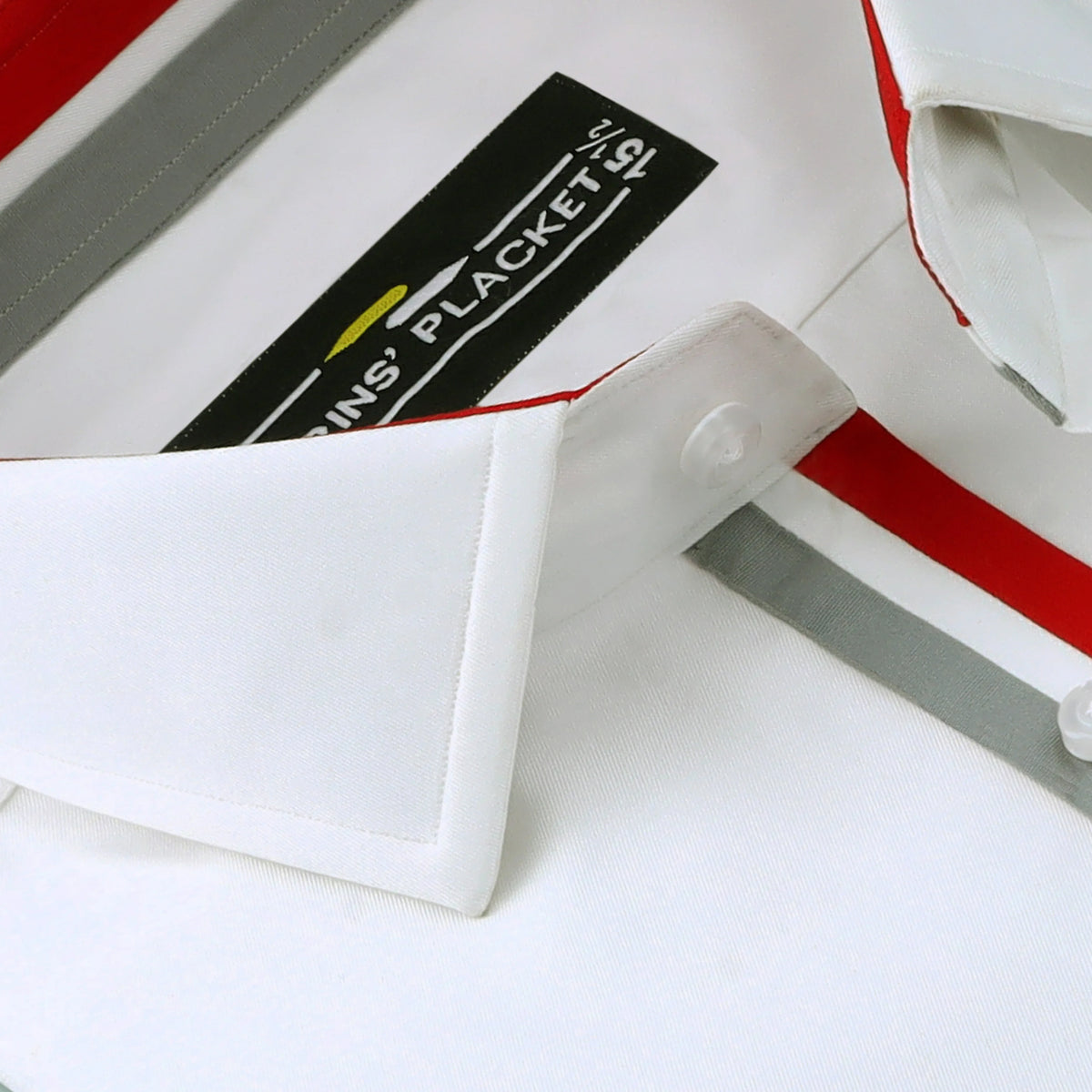 SCARLET WHITE LINER - Durins Placket