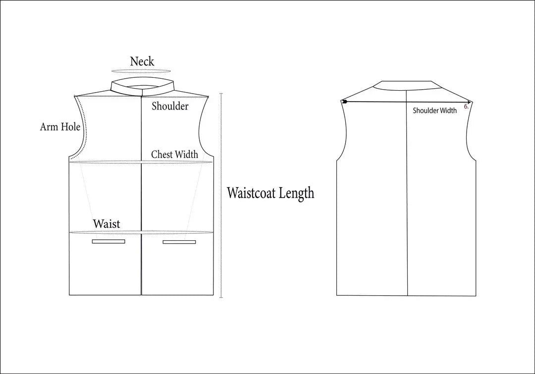 WAIST COAT - Durins Placket