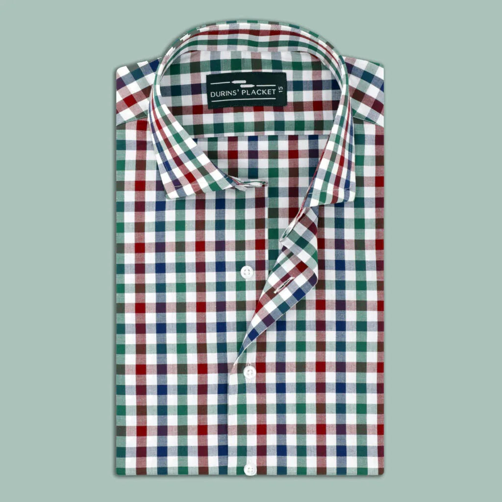 BRIGHTON CHECKS SHIRT - Durins Placket