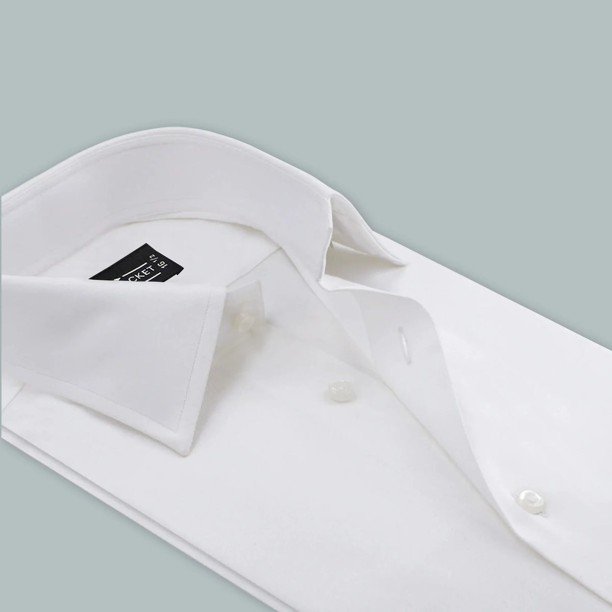 SIGNATURE WHITE IN TWILL - Durins Placket