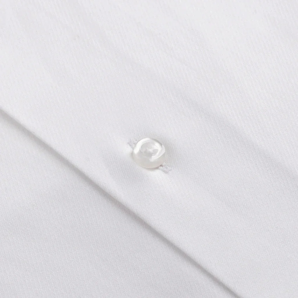 SIGNATURE WHITE IN TWILL - Durins Placket