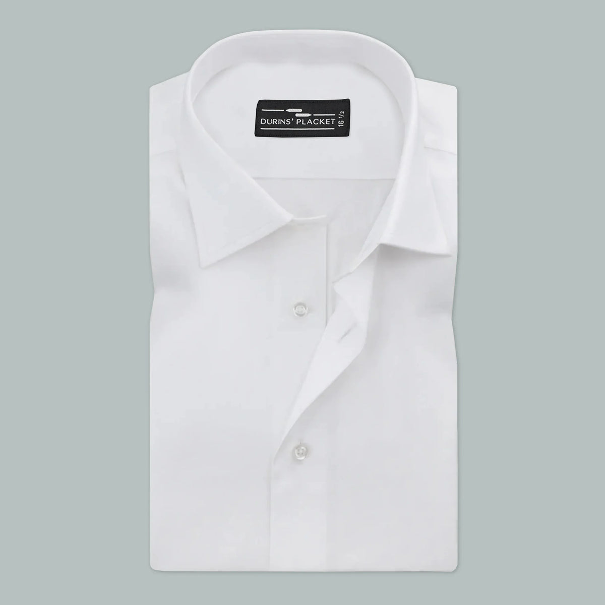 SIGNATURE WHITE IN TWILL - Durins Placket
