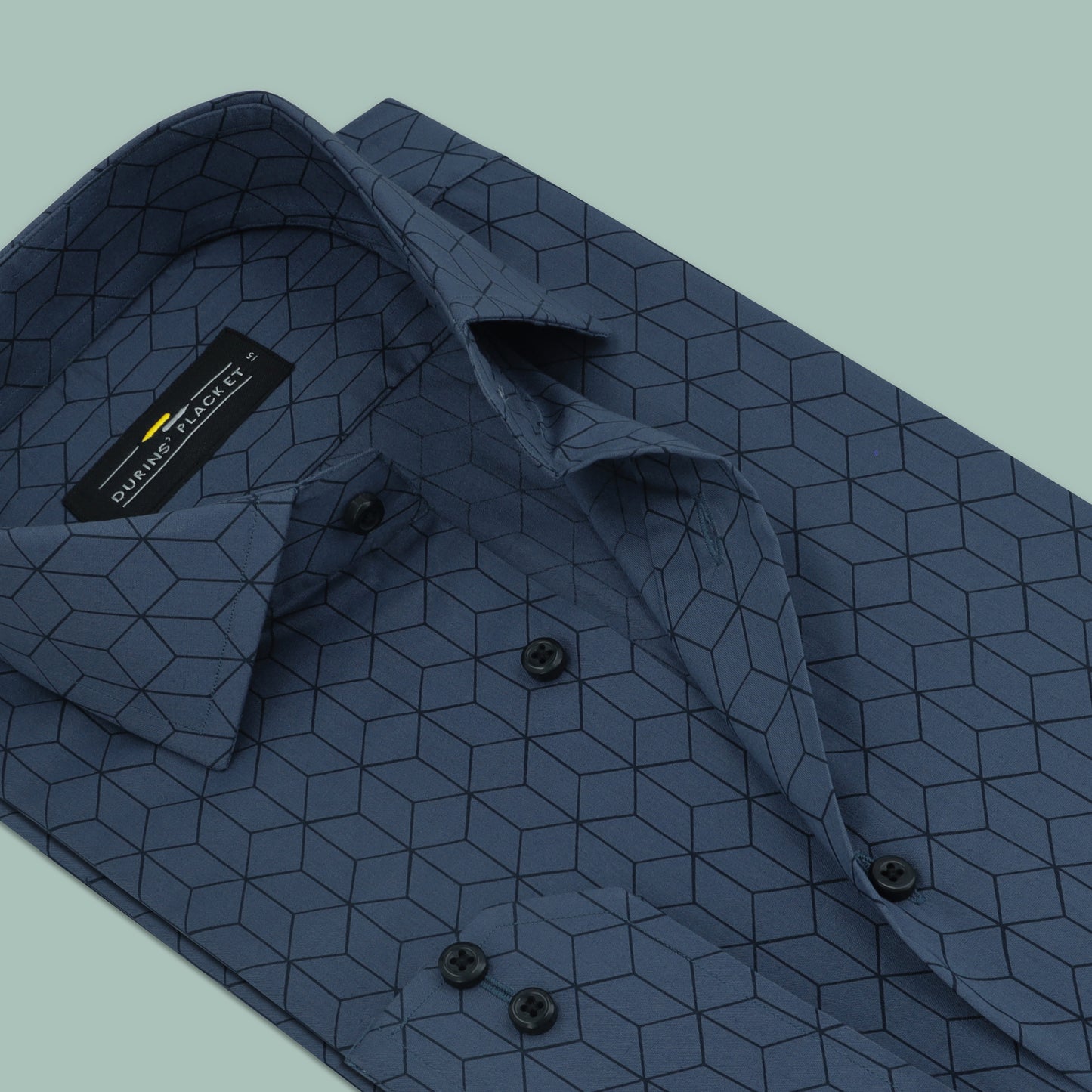 BINARY DEEP BLUE SHIRT