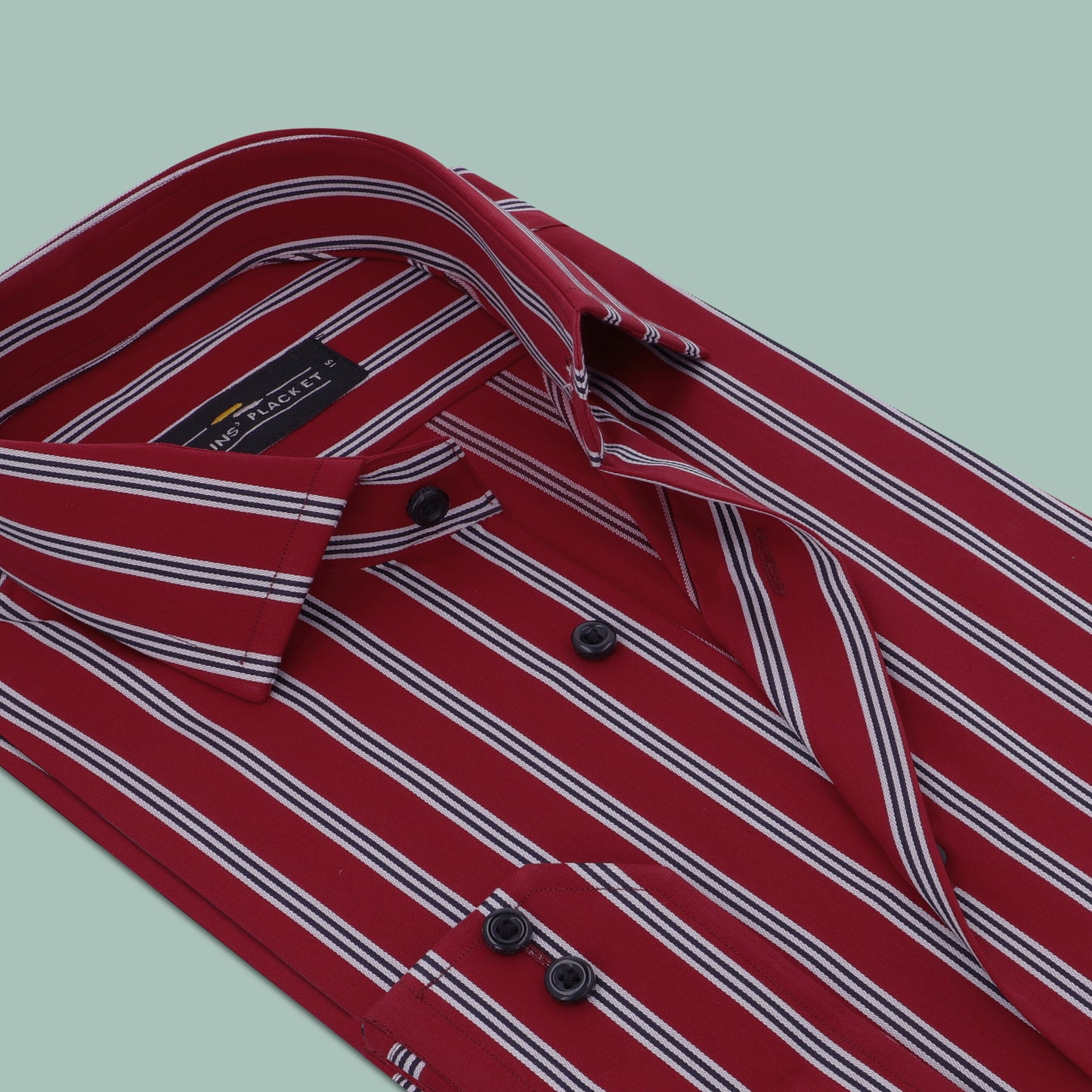 TURKEY RED STRIPES SHIRT