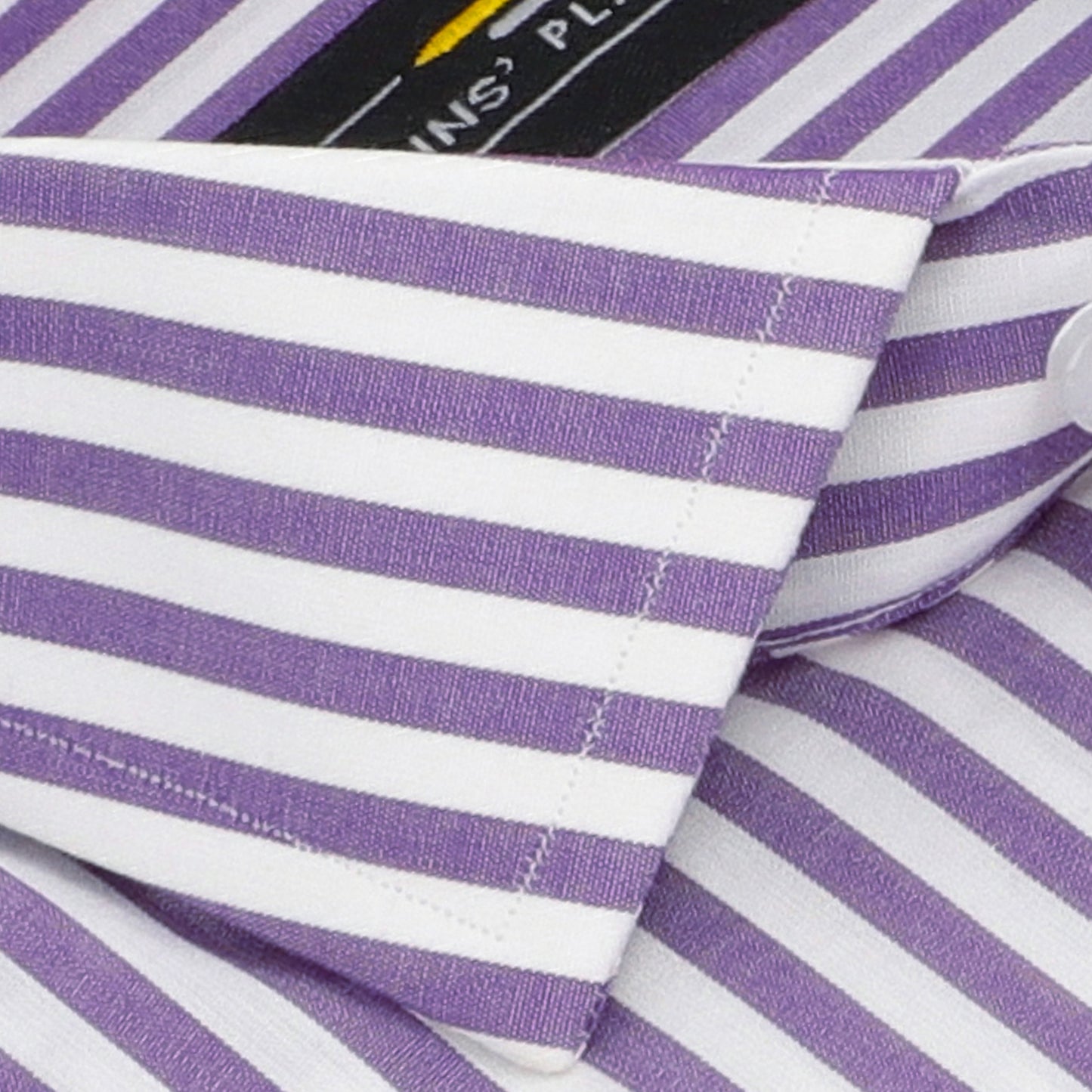 AWINING MAUVE PURPLE STRIPES