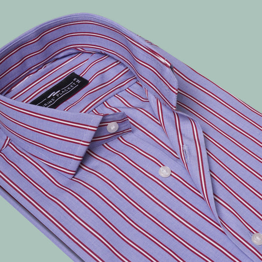 ASCOT LAVENDER WINE STRIPES