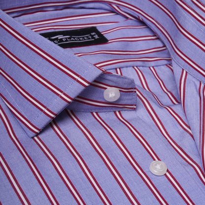 ASCOT LAVENDER WINE STRIPES