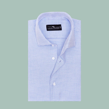 AVENOR BLUE DOBBY SHIRT