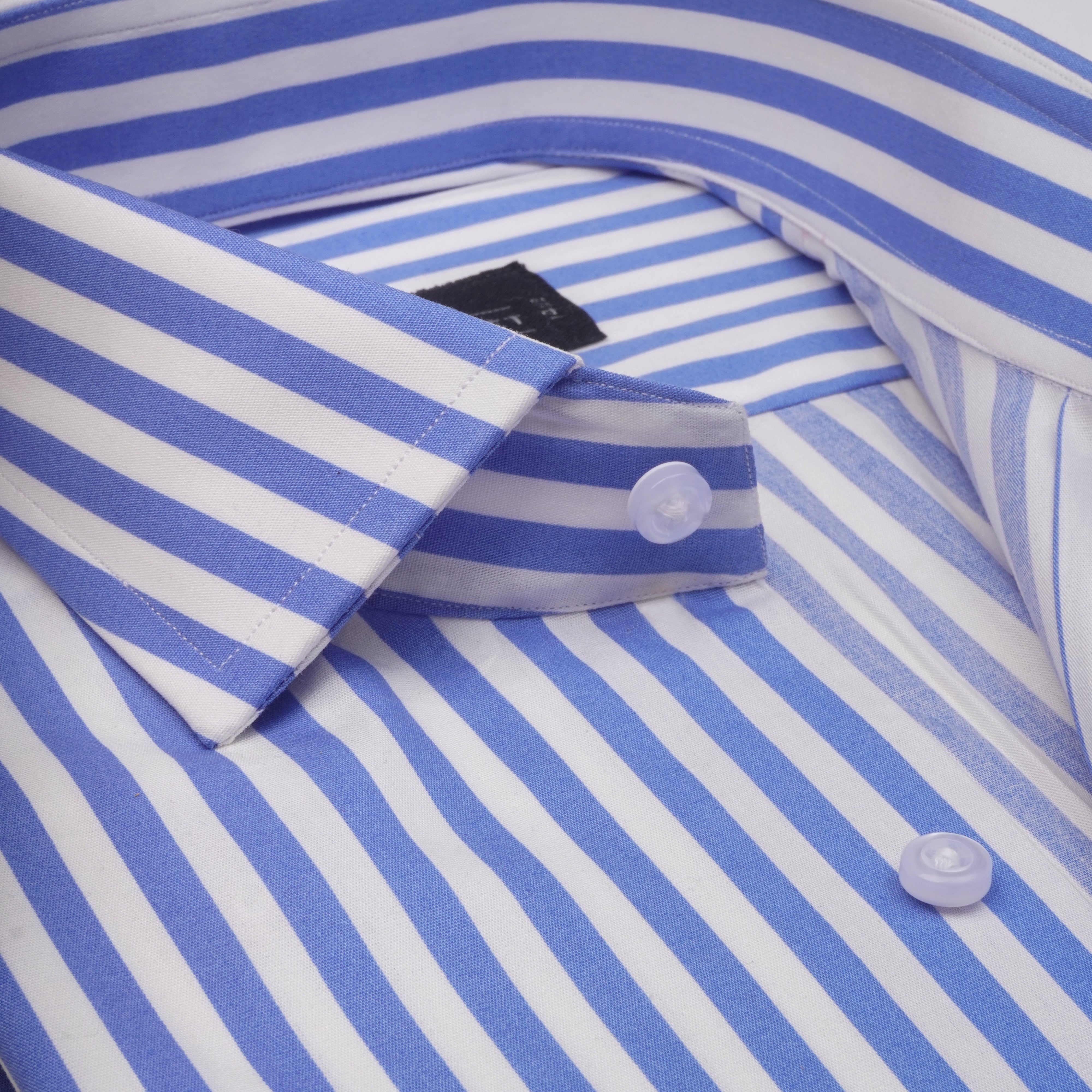 AWNING NEON BLUE STRIPES