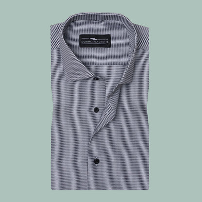 PETRA STONE BLACK SHIRT - Durins Placket