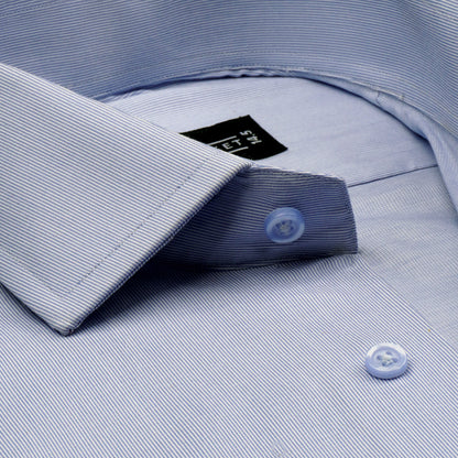 TIFFANY BLUE PIN STRIPES