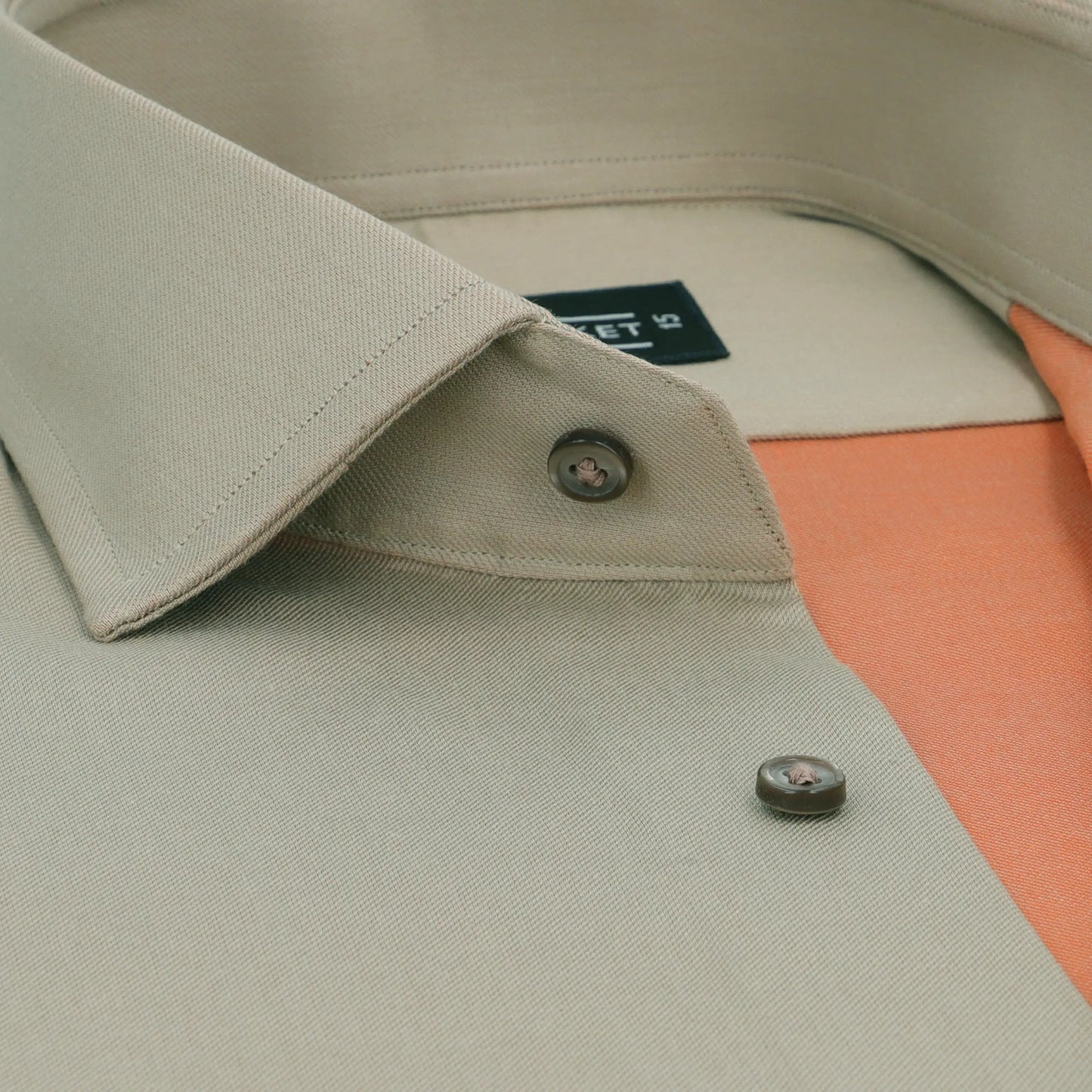 Khaki colour shirt deals