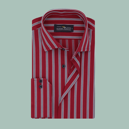 TURKEY RED STRIPES SHIRT