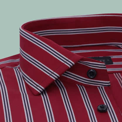 TURKEY RED STRIPES SHIRT