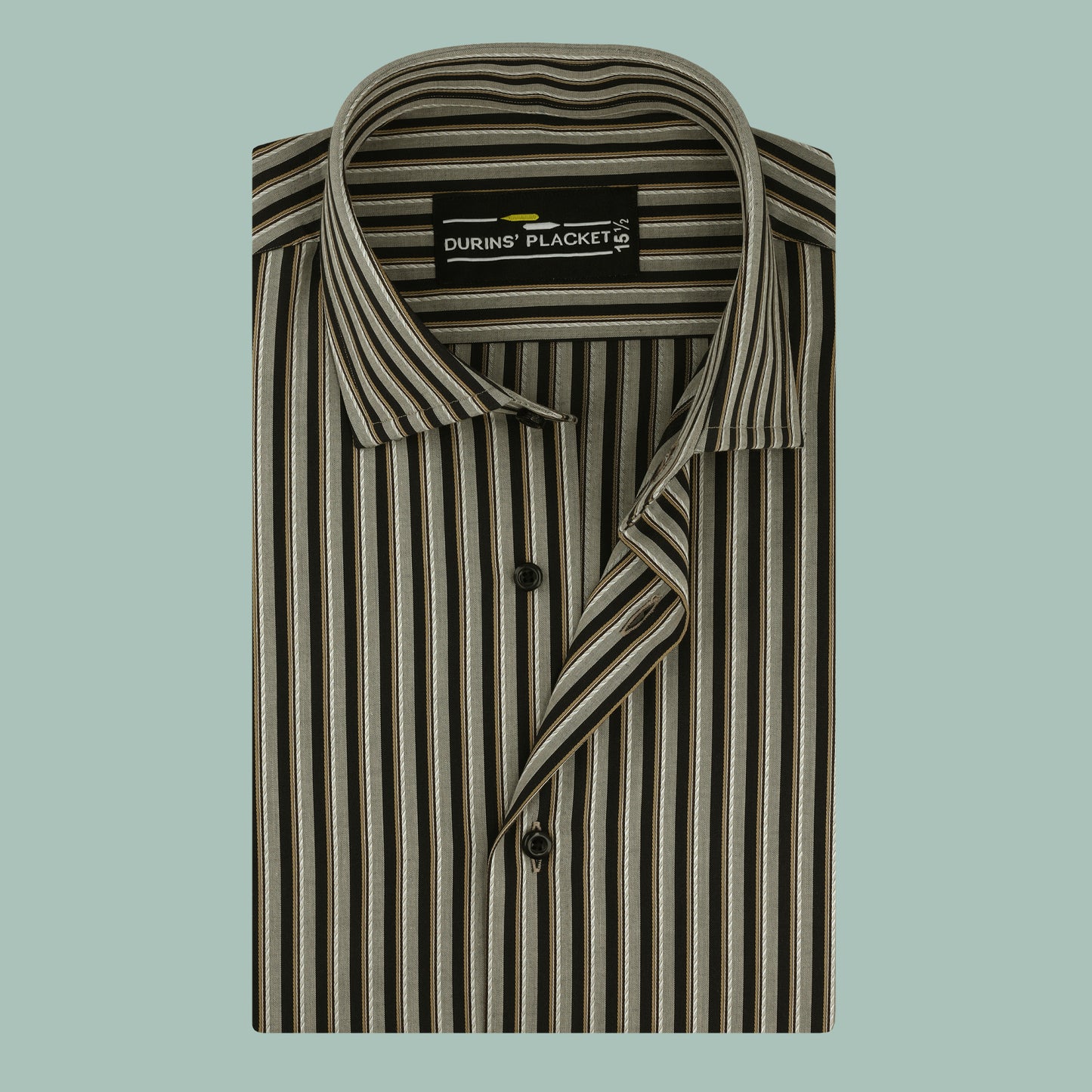 WALTON BLACK STRIPES SHIRT