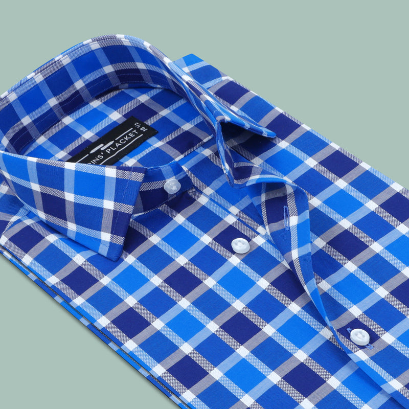 TITAN AZURE BLUE CHECKS